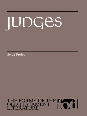 cover image of Judges